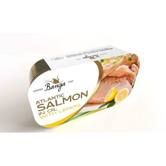 Picture of BANGA SALMON IN OIL LEMON 120G